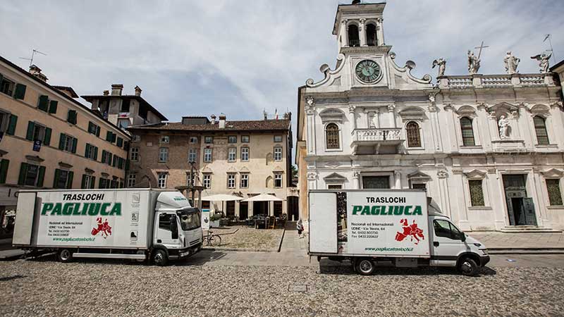 Traslochi aziendali a Udine? Traslochi Pagliuca!